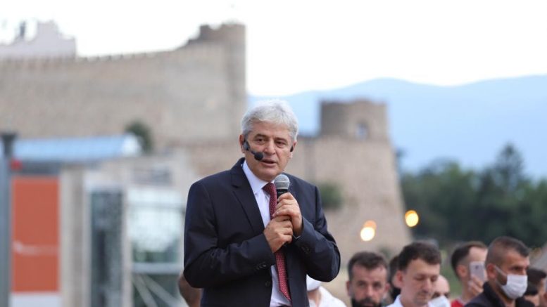 Ahmeti in Struga: They are terrified of the idea of an Albanian Prime Minister