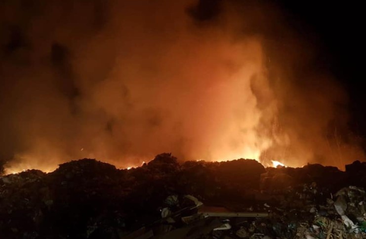 Gostivar threatened by ecological catastrophe: Rusino landfill burning for ten days in a row