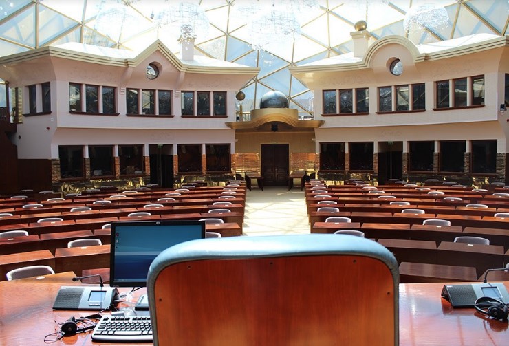 As a coronavirus precautionary measure, the next Parliament will meet in the domed hall