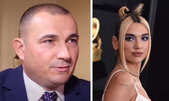 Angelov makes the headlines in Serbia: He fought against the Albanians and now he defends Dua Lipa over “Greater Albania” flag
