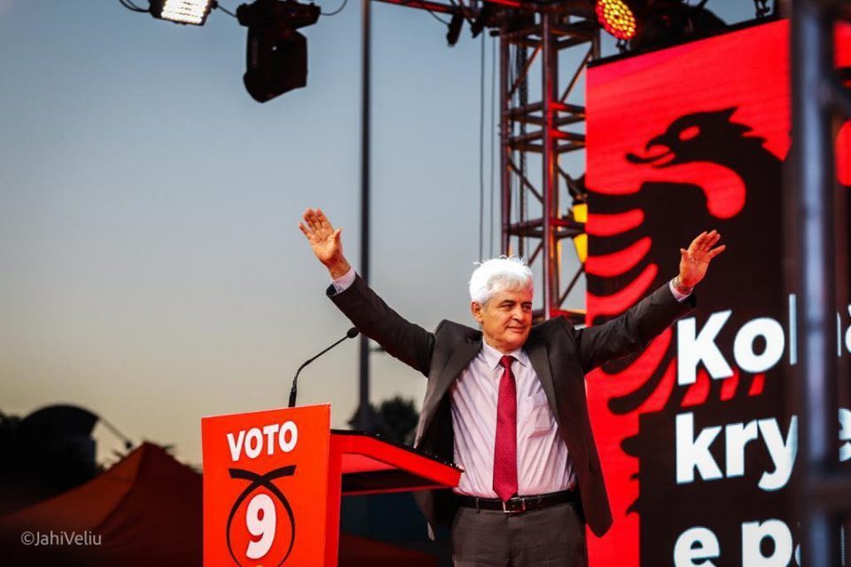 Ahmeti called on Ohrid citizens to vote for the first Albanian Prime Minister