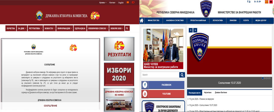Police investigating the attack on the SEC website which undermined the elections