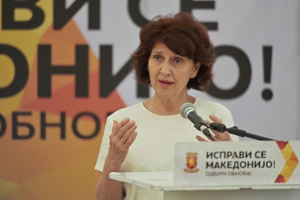 On July 15, we must put an end to the disastrous rule of SDSM, Siljanovska-Davkova says in Karpos