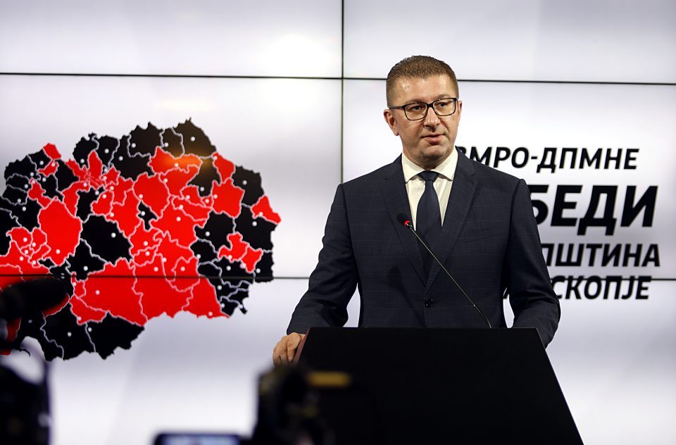Mickoski: Most voters opted for change, VMRO is best placed to form the next coalition