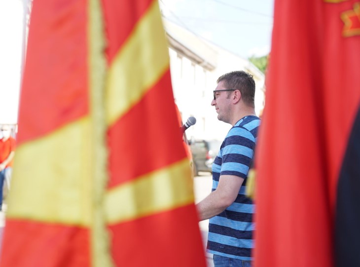 Mickoski: SDSM and BESA want to tear down Macedonia in two steps, first federalization, and then destruction