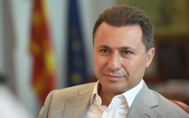 Nikola Gruevski is no longer Honorary President of VMRO-DPMNE