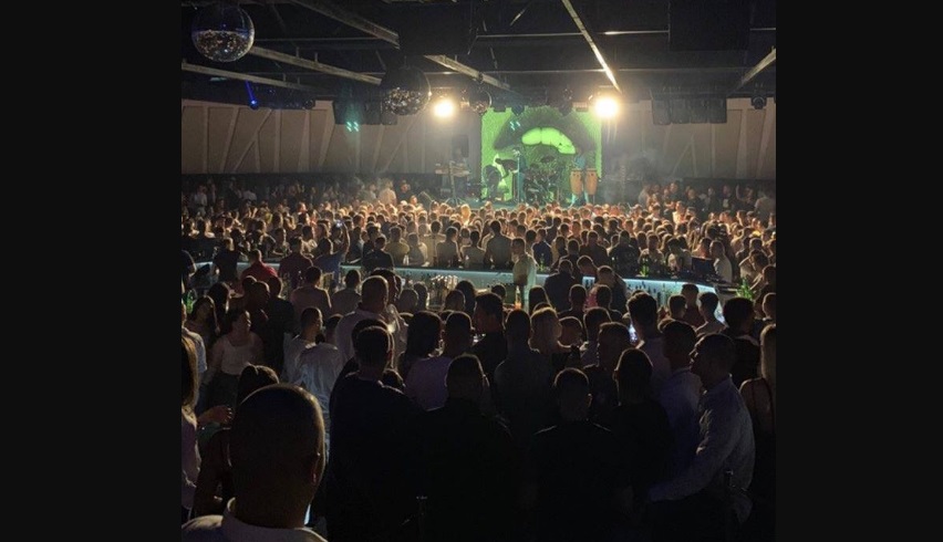 Calls to shut down a Strumica night club after photos of a packed concert cause outrage