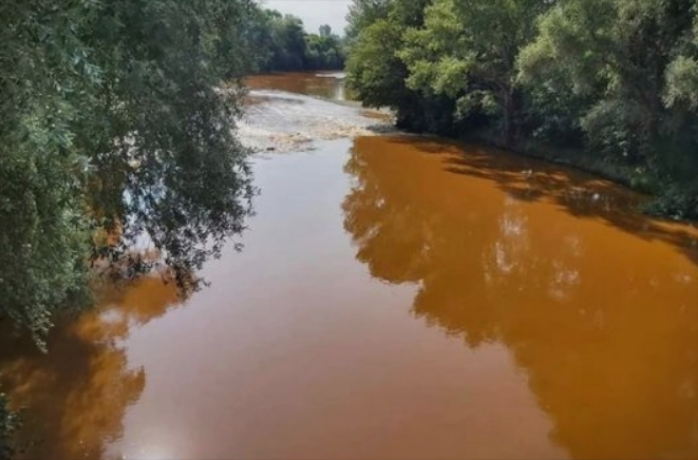 Inspectors still looking into what caused the Vardar river to flow red