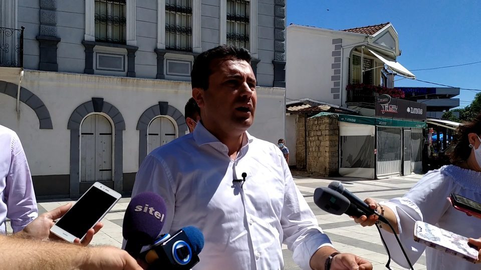 Zaev says he would include Albanian parties in a coalition, but without accepting their blackmails