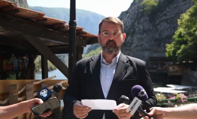 After Zaev’s Government put on a show demolishing a building in Skopje, VMRO challenges it to do the same in the protected Matka canyon