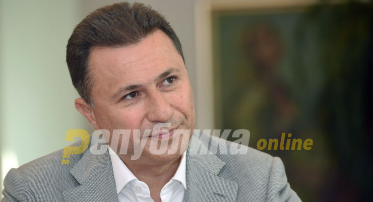 Gruevski is not surprised by Supreme Court’s decision to uphold “Tank” case verdict