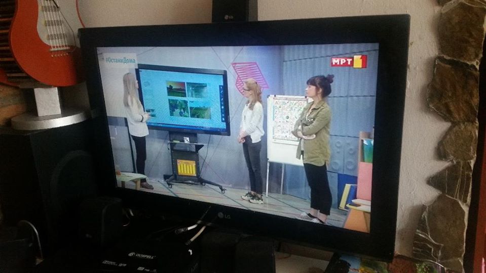 Macedonian public television will broadcast school lectures as many households lack computers for online classes