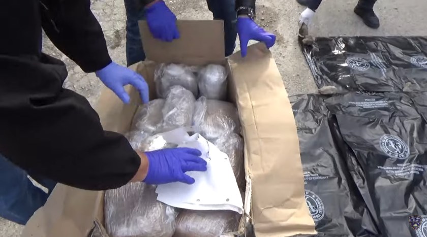 Turkish citizen caught with 110 kilos of hashish near Ohrid