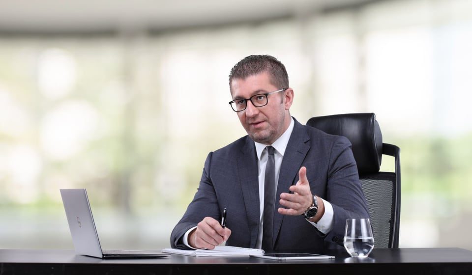 Mickoski: While the number of infections sets new records, Zaev is busy giving contracts to his relatives