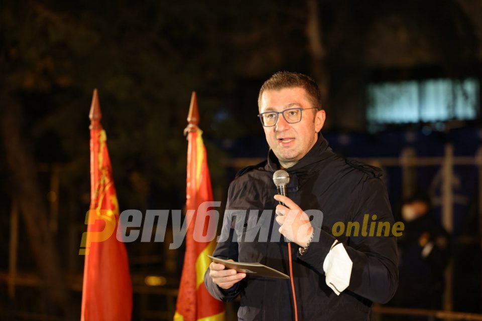 Mickoski: Zaev’s promise of three billion EUR in investments is now proven as false