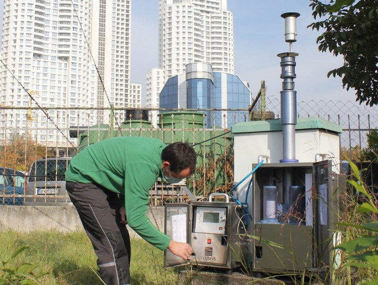 Two new air pollution measuring stations placed in Skopje