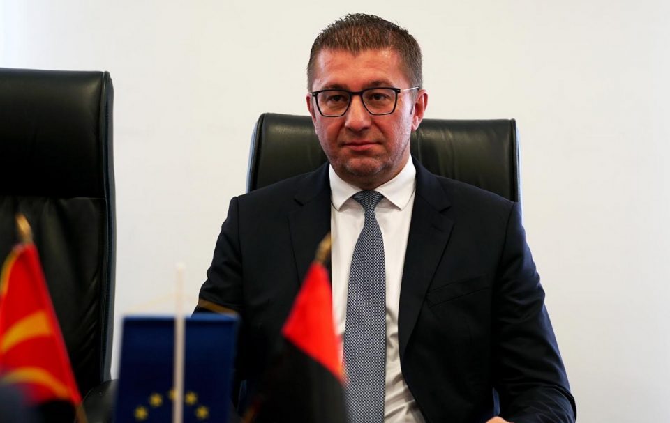 Mickoski: No negotiations for Goce Delcev and the Macedonian language