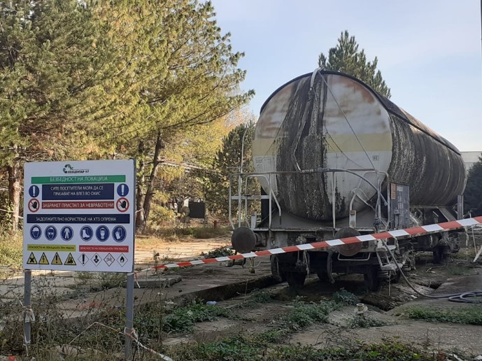 Toxic substance removed from disused Skopje chemical plant and sent to Germany to be incinerated