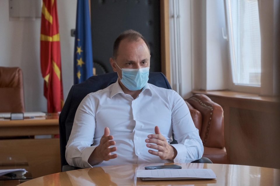 Filipce says Macedonia will obtain Covid-19 vaccines at year’s end or beginning of next