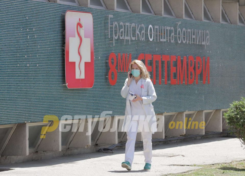 Eight healthcare workers have died from Covid-19 in Macedonia so far