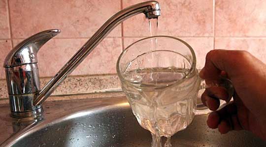 Much of Skopje left without water