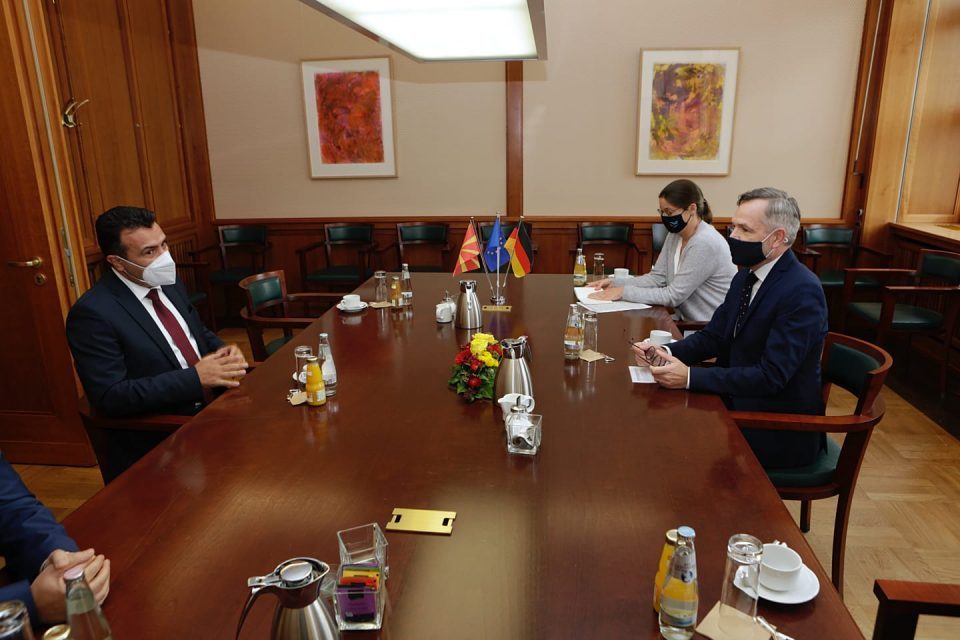 Zaev-Roth: Excellent cooperation with Germany continues