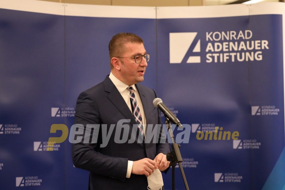 Mickoski: After Bulgaria’s veto, we have a failure of Zaev’s policies, we demand resignation and expert government