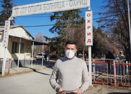 Bozinovski: Ohrid General Hospital turned into covid center, the citizens are left alone
