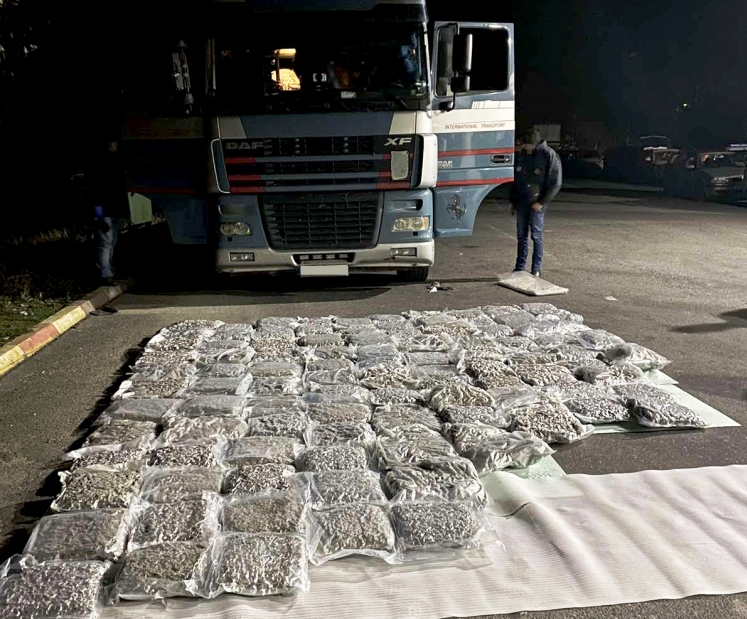 Border guards intercept shipment of 100 kilograms of marijuana meant for Bulgaria