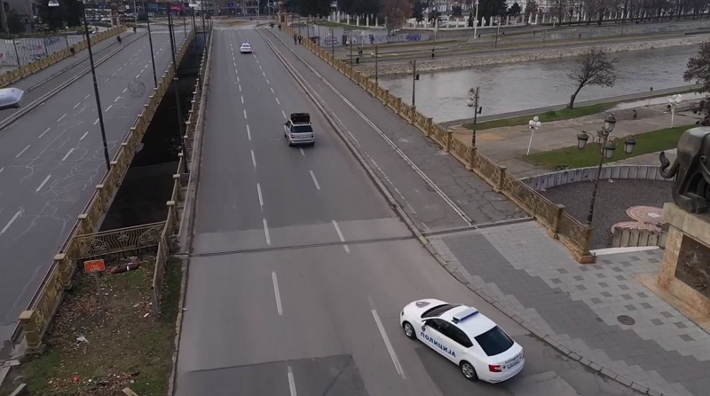 Skopje: Traditional Christmas carol procession replaced with a single car with loudspeakers