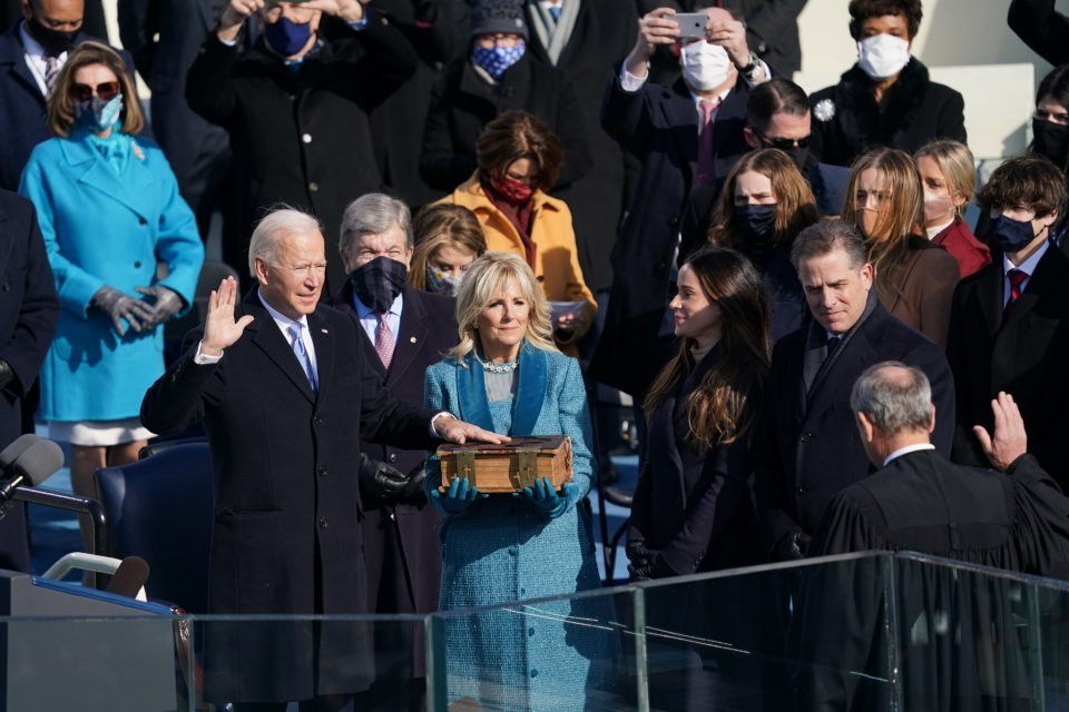 Joe Biden inaugurated as President of the United States