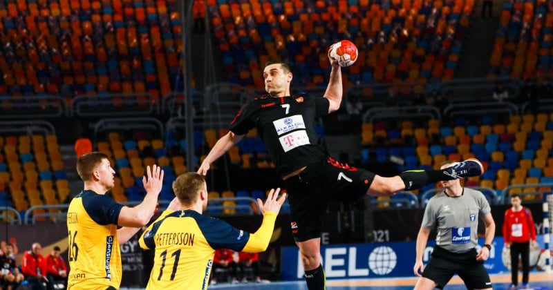 Handball: Sweden beats Macedonia 32:20