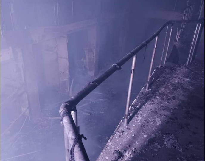 Entire floor in Strumica’s Global shopping mall has been destroyed in the fire