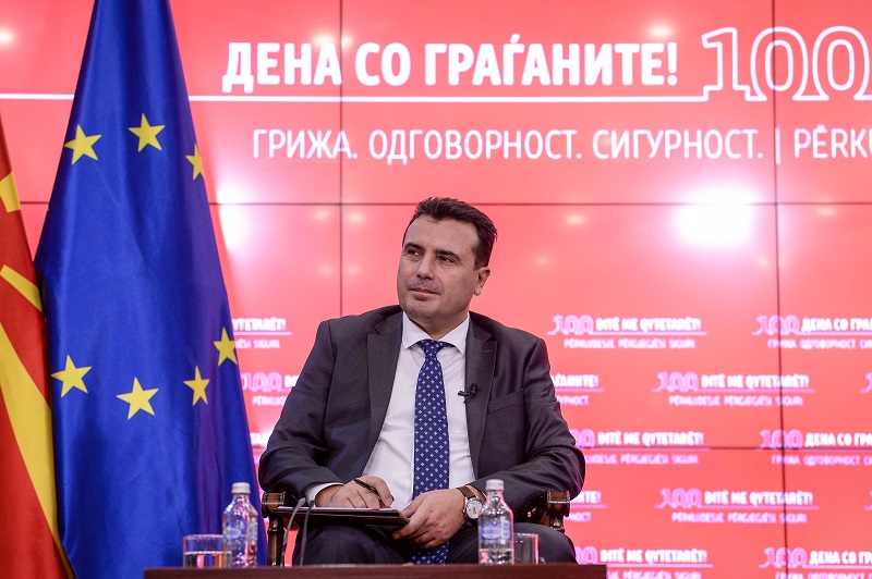Mickoski: As long as Zaev is prime minister, the country has zero chances for a better life