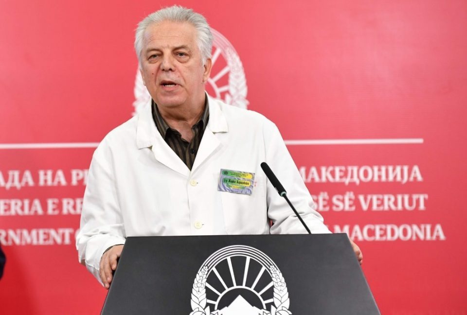Head of the corona committee in Macedonia, doctor Karadzovski, tests positive to the virus