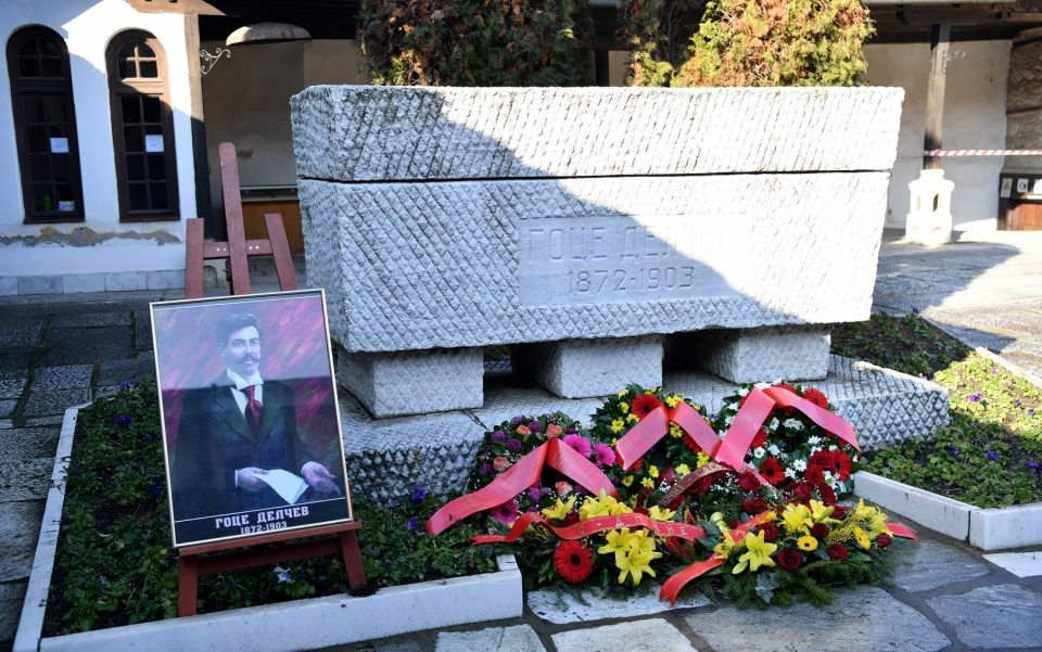 Government sends Deputy Minister of Local Self-Government as its representative at Goce Delcev’s grave