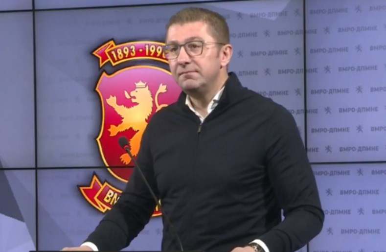 Mickoski calls for Zaev’s resignation, a technical Government and early elections