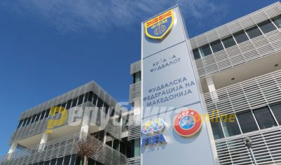 Macedonian Football Federation President Sejdini meets with UEFA chief Ceferin to discuss the political pressure he is facing