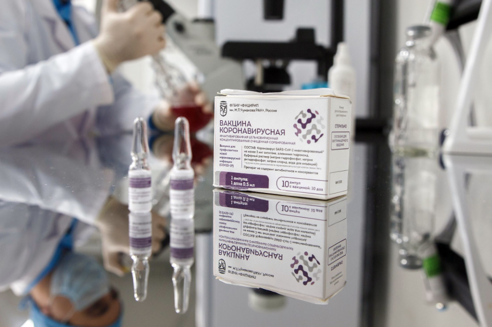 Russia approves its third coronavirus vaccine