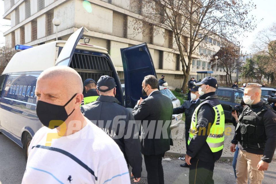 Mijalkov escorted into prison