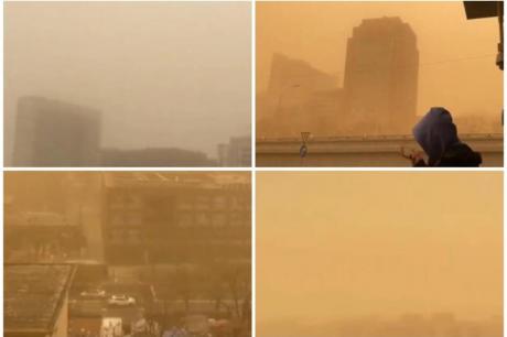 Northern China hit by strongest sandstorm in a decade