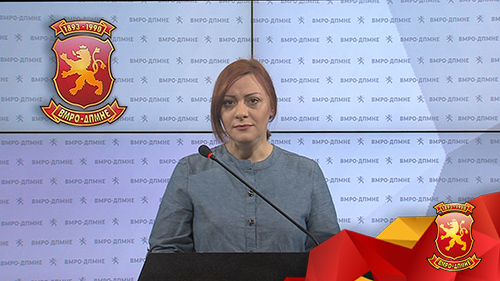 Dimitrieska: Companies linked to Zaev will profit from the planned privatization of the Customs Office