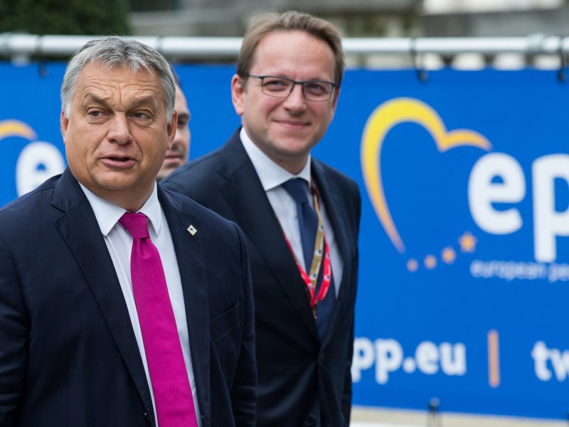 Fidesz left the EPP group in the European Parliament