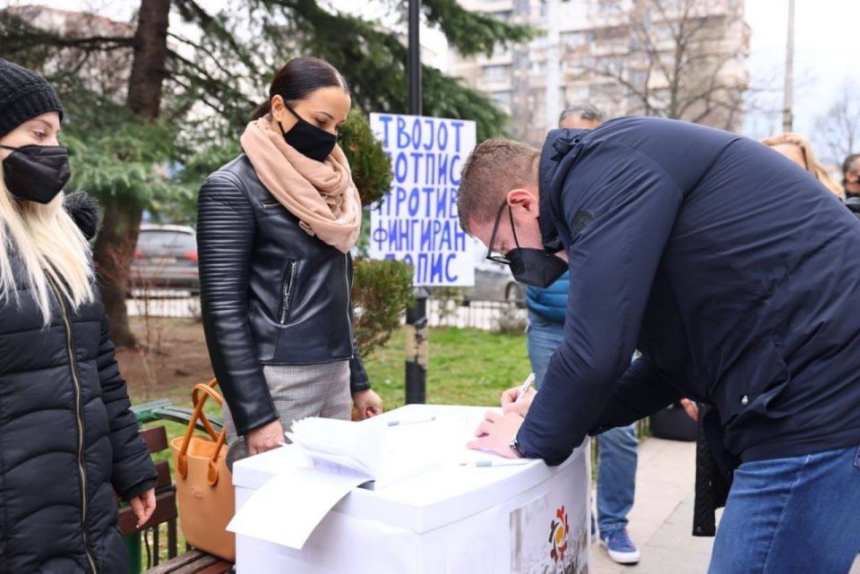 Mickoski and VMRO see the outcome of today’s talks with Zaev as a victory that will protect public health