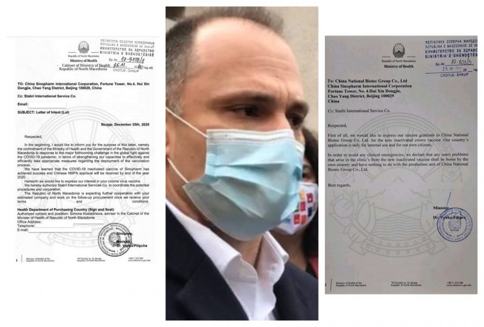 Lefkov urges Anti-Corruption Commission to open a case into Filipce and the Chinese vaccine purchase at $62.5 through Hong Kong shell company