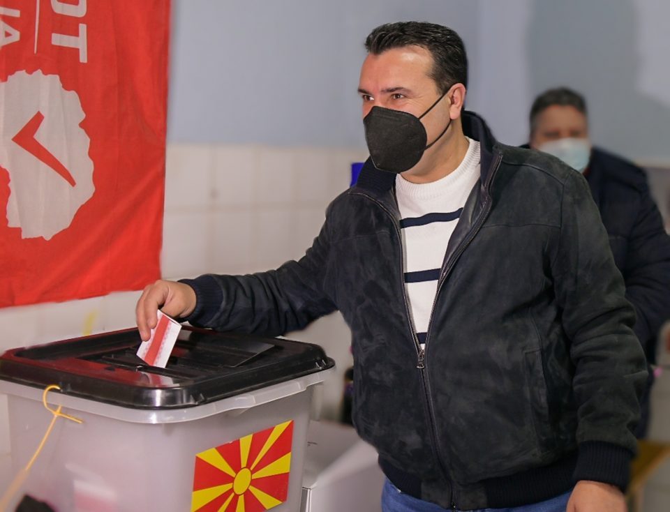 Zaev voted “for” or “against” himself