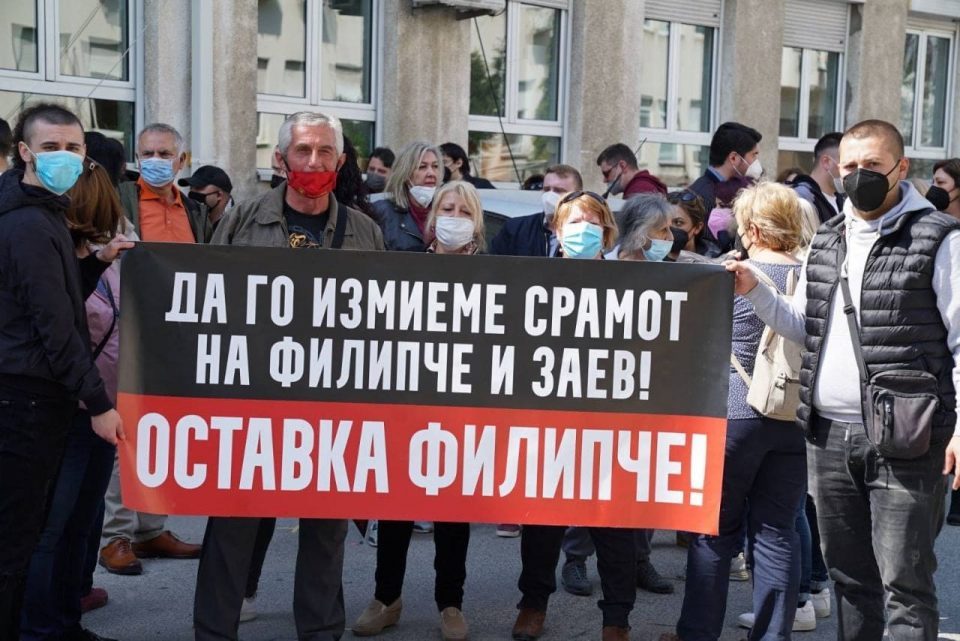 Health, not commissions: VMRO:DPMNE demands Filipce’s resignation at Saturday’s protest