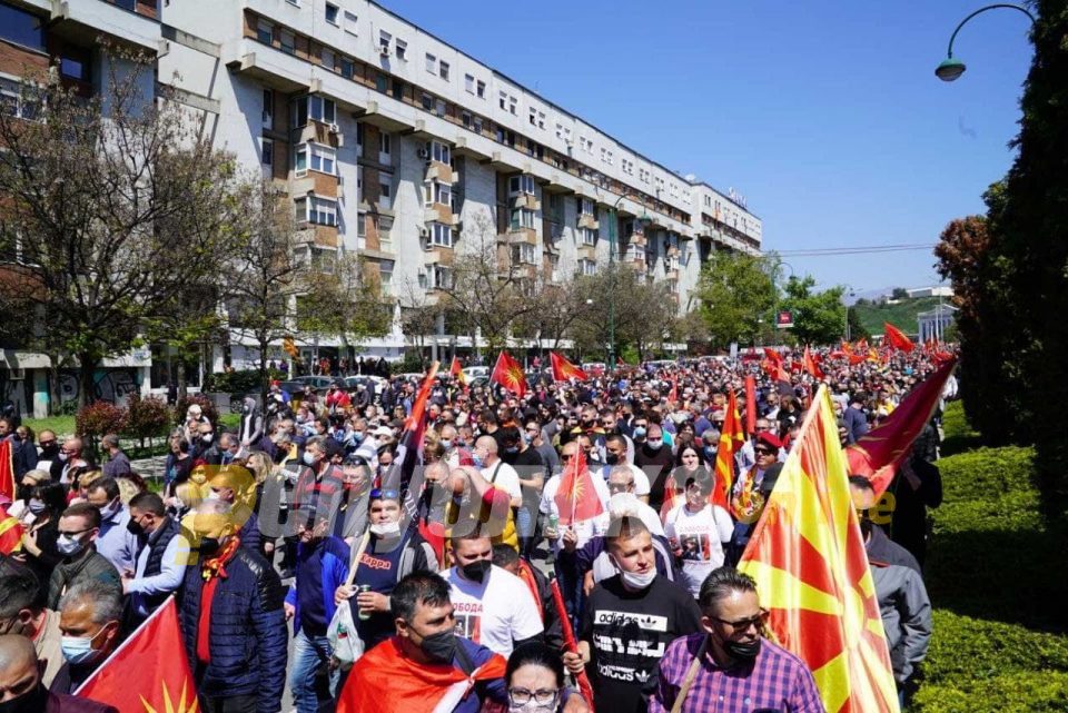 Van den Berg on Sunday’s protest: Pandora’s box has opened, Zaev’s House of Cards is now shaking on its foundations