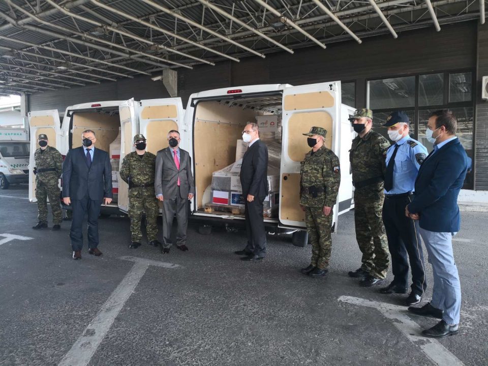 Macedonia’s border police receives donation from Poland