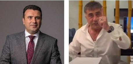 Did Zaev seek advice from mobster Peker on how to run a mafia organization?